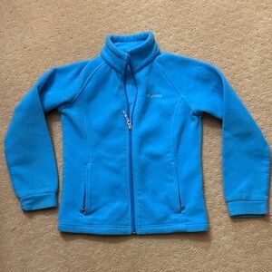 Columbia Teal Fleece Jacket